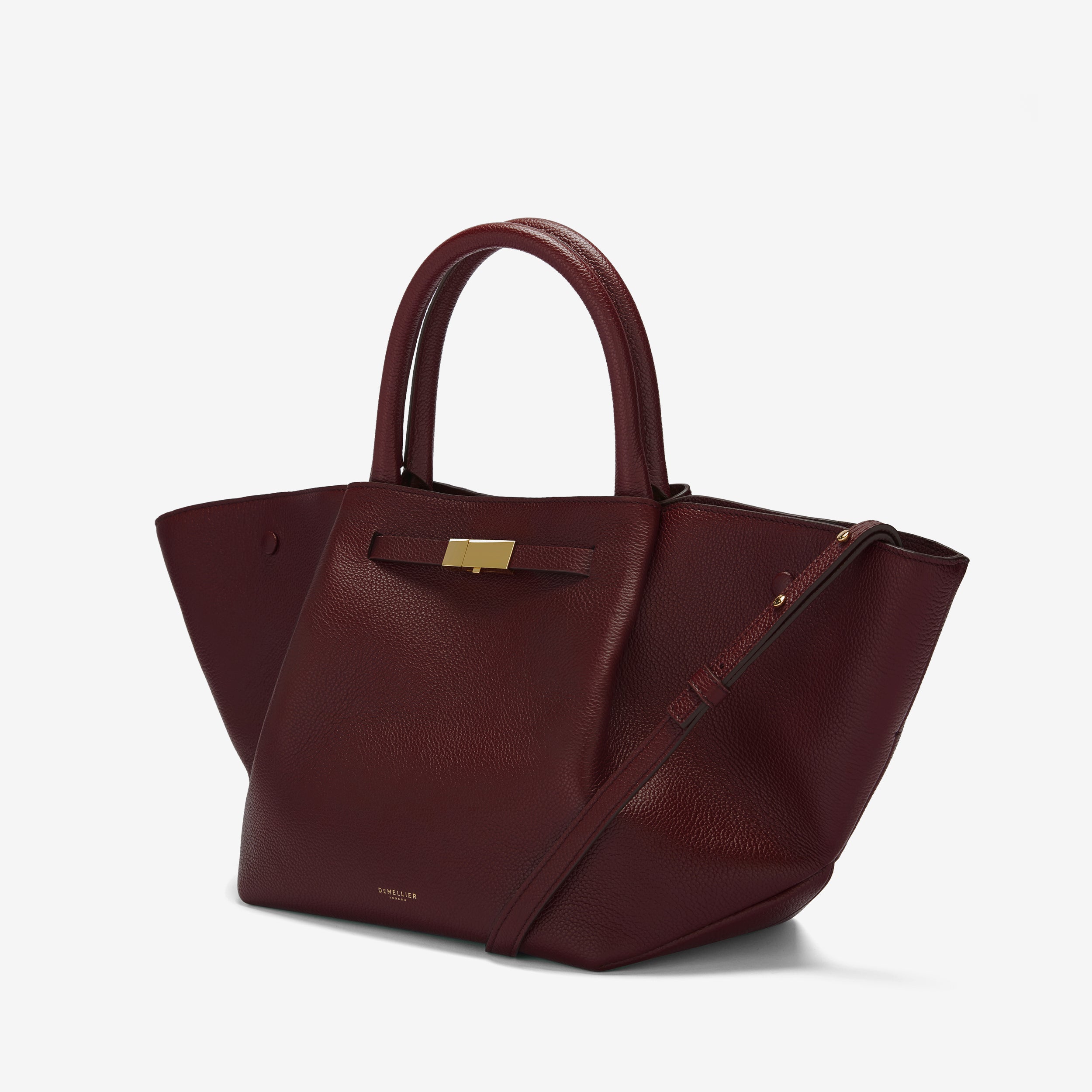 The Midi New York - burgundy small grain