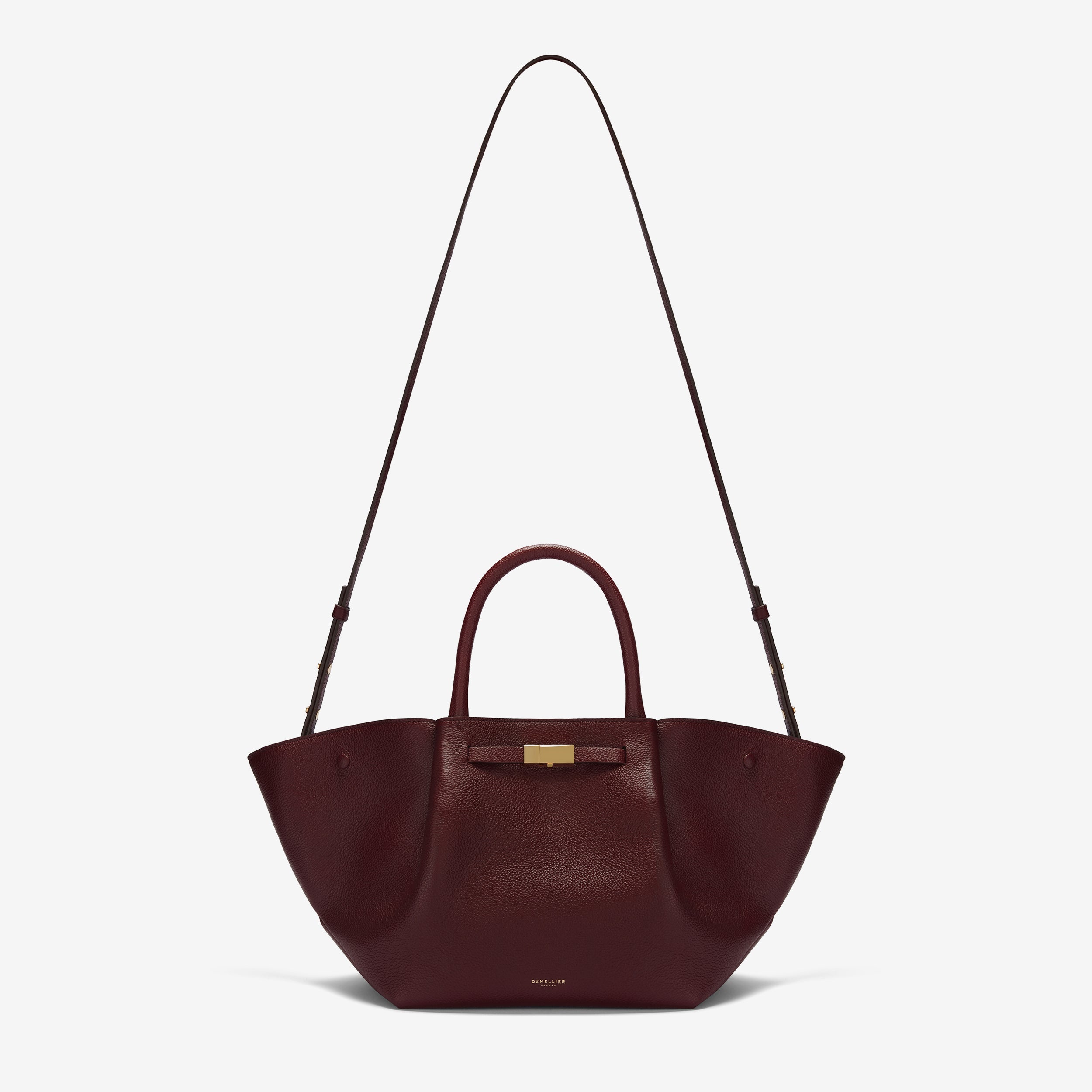 The Midi New York - burgundy small grain