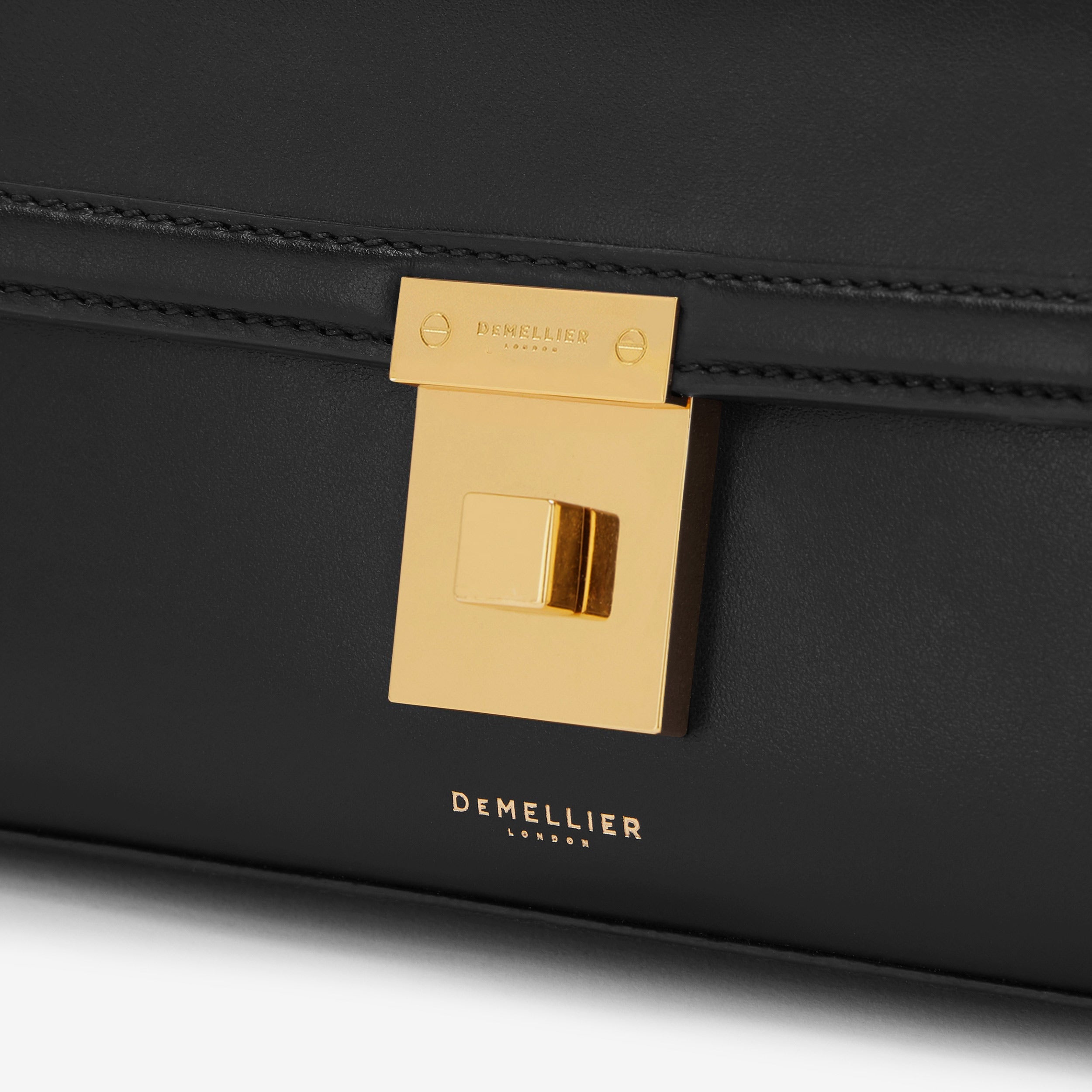 The Paris Clutch - black smooth