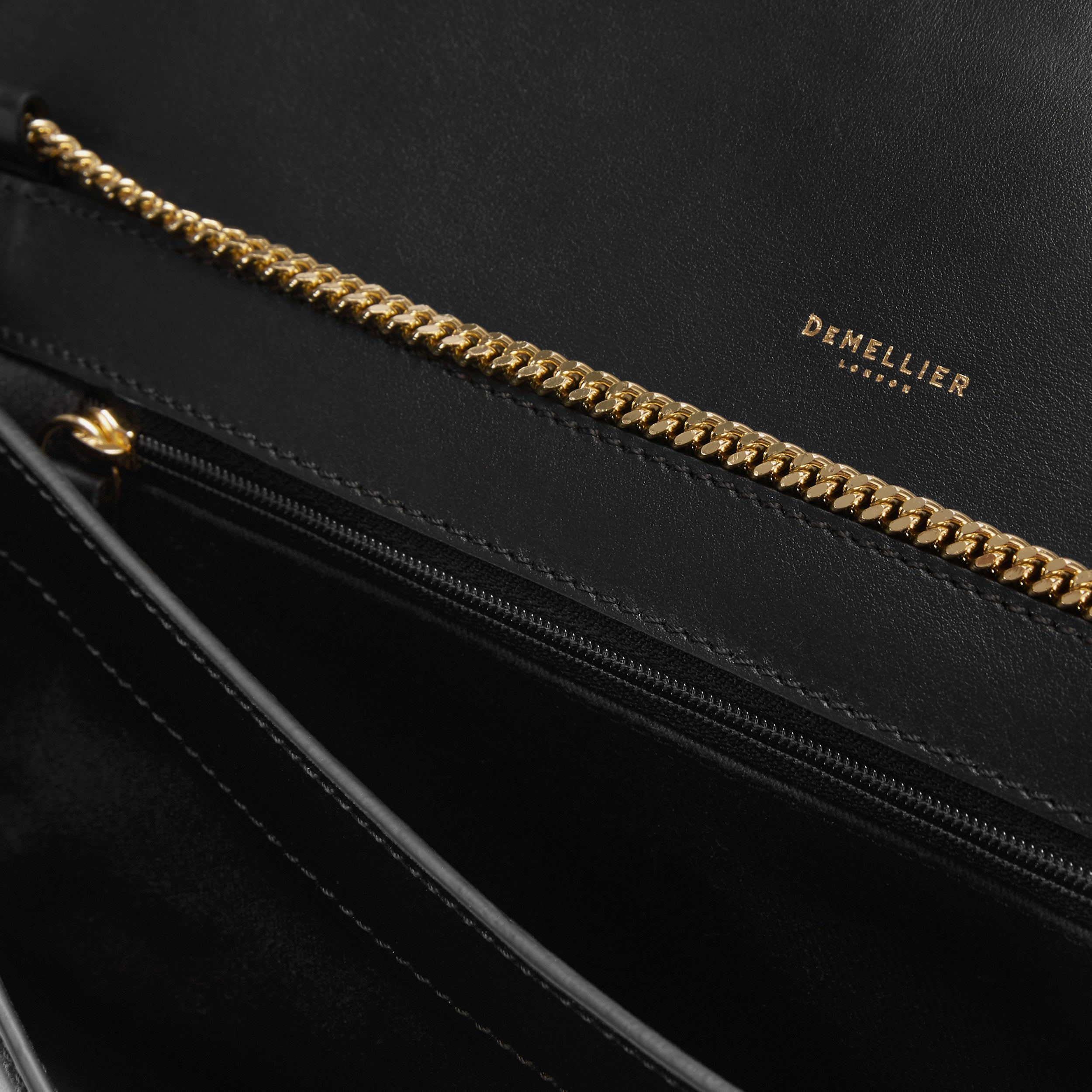 The Paris Clutch - black smooth