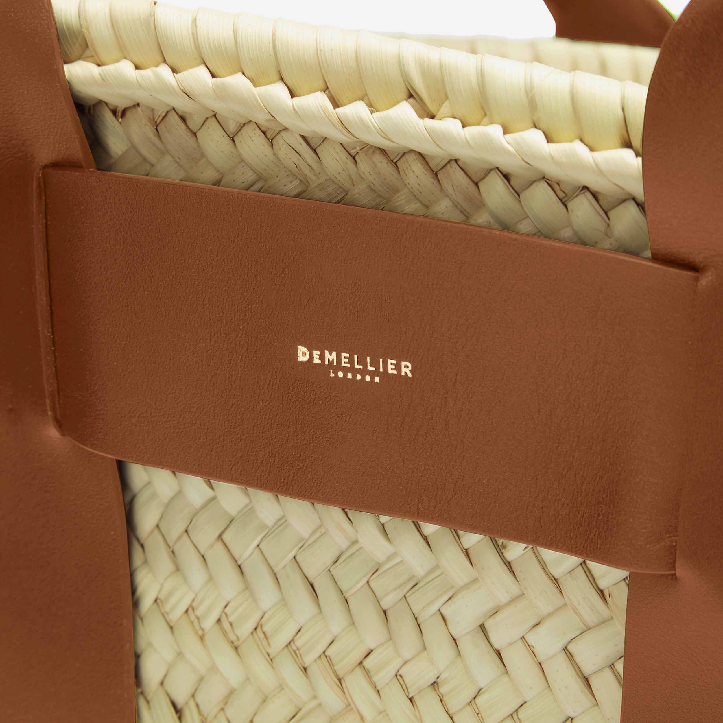 The Santorini - natural basket tan smooth