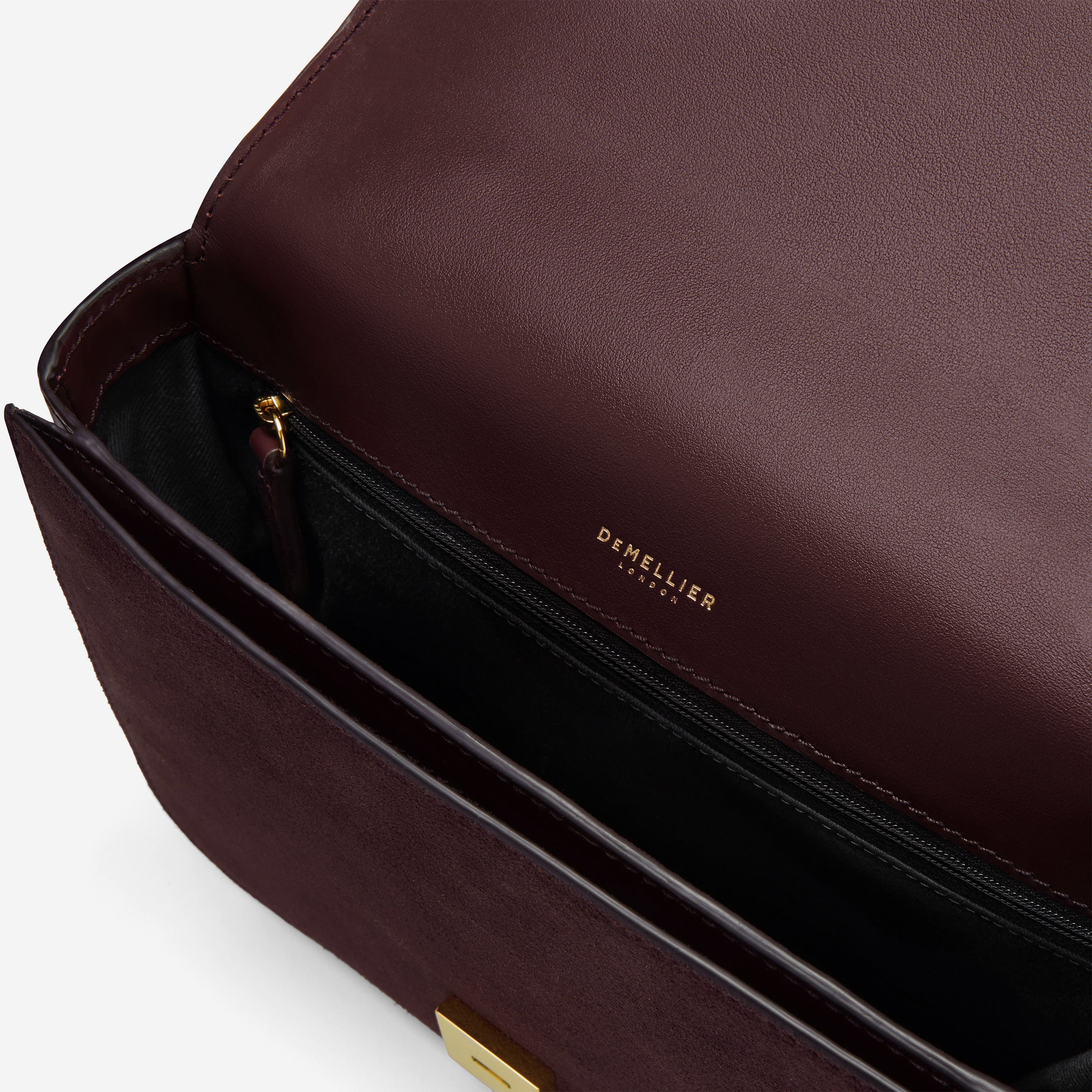 The Vancouver - burgundy suede & burgundy smooth