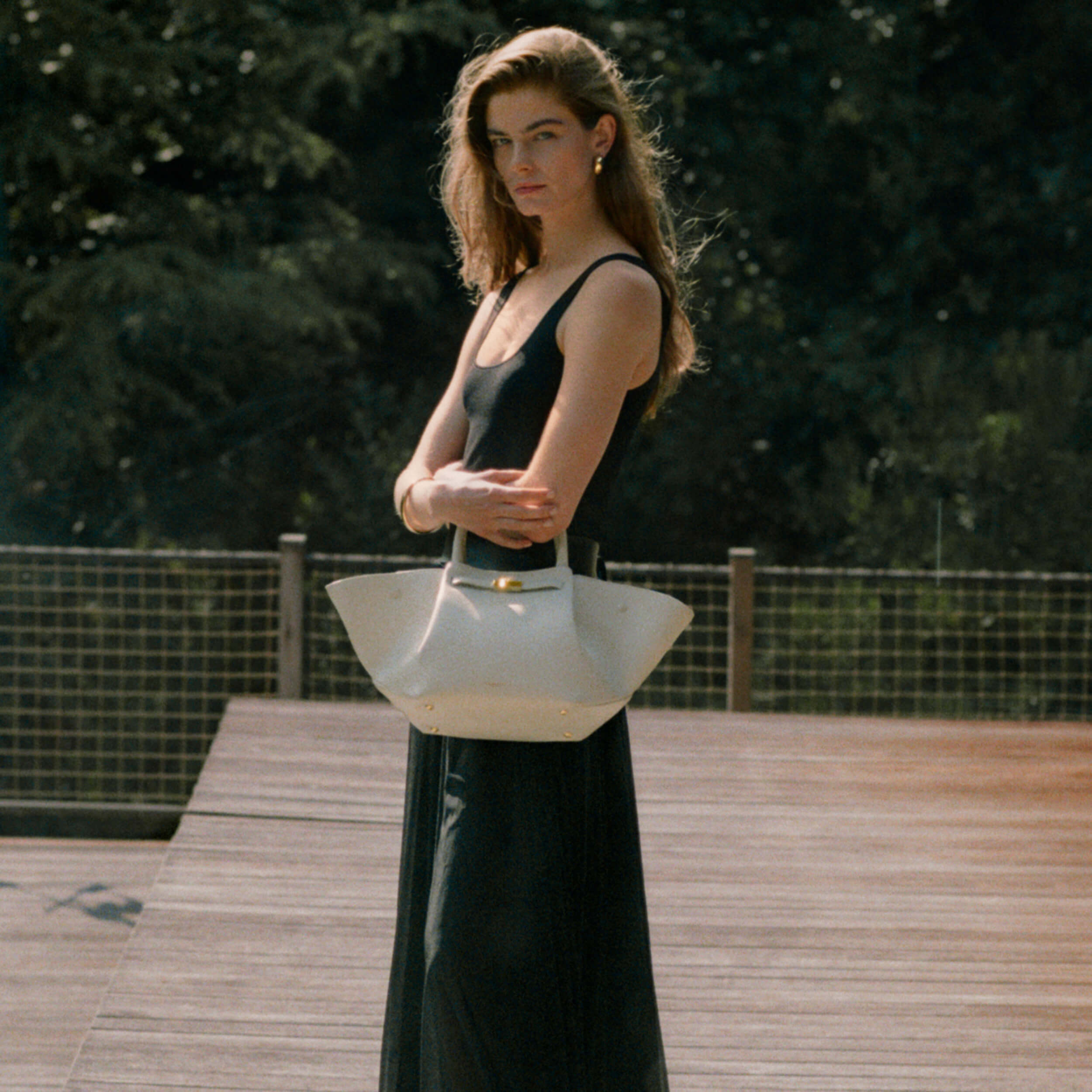 The Midi New York - off-white small grain