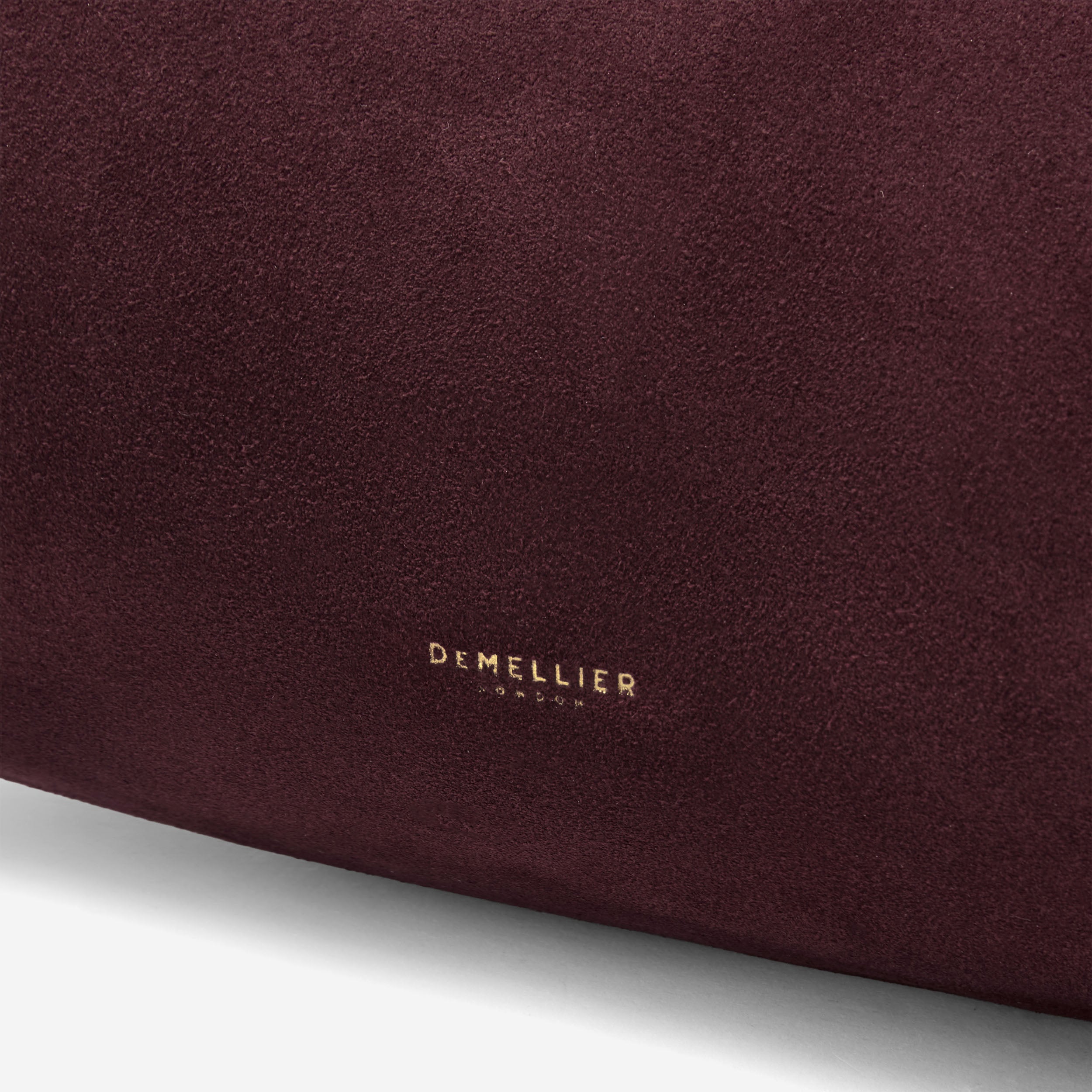 The Midi Miami - burgundy suede & burgundy smooth