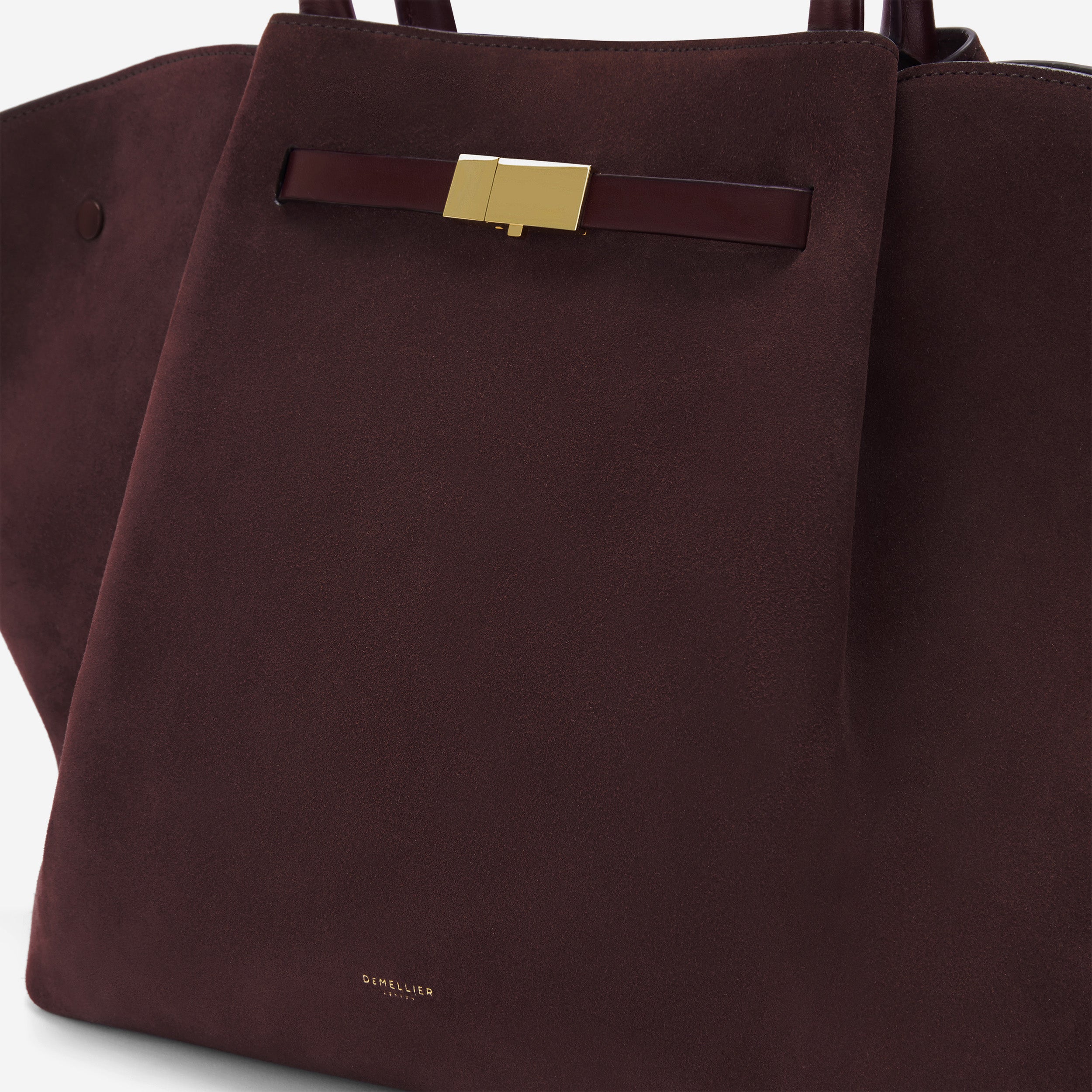 The New York - burgundy suede & burgundy smooth