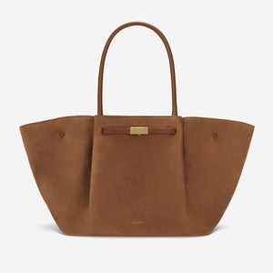The New York - deep tan suede & tan smooth