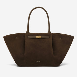 The New York - mocha suede & mocha smooth