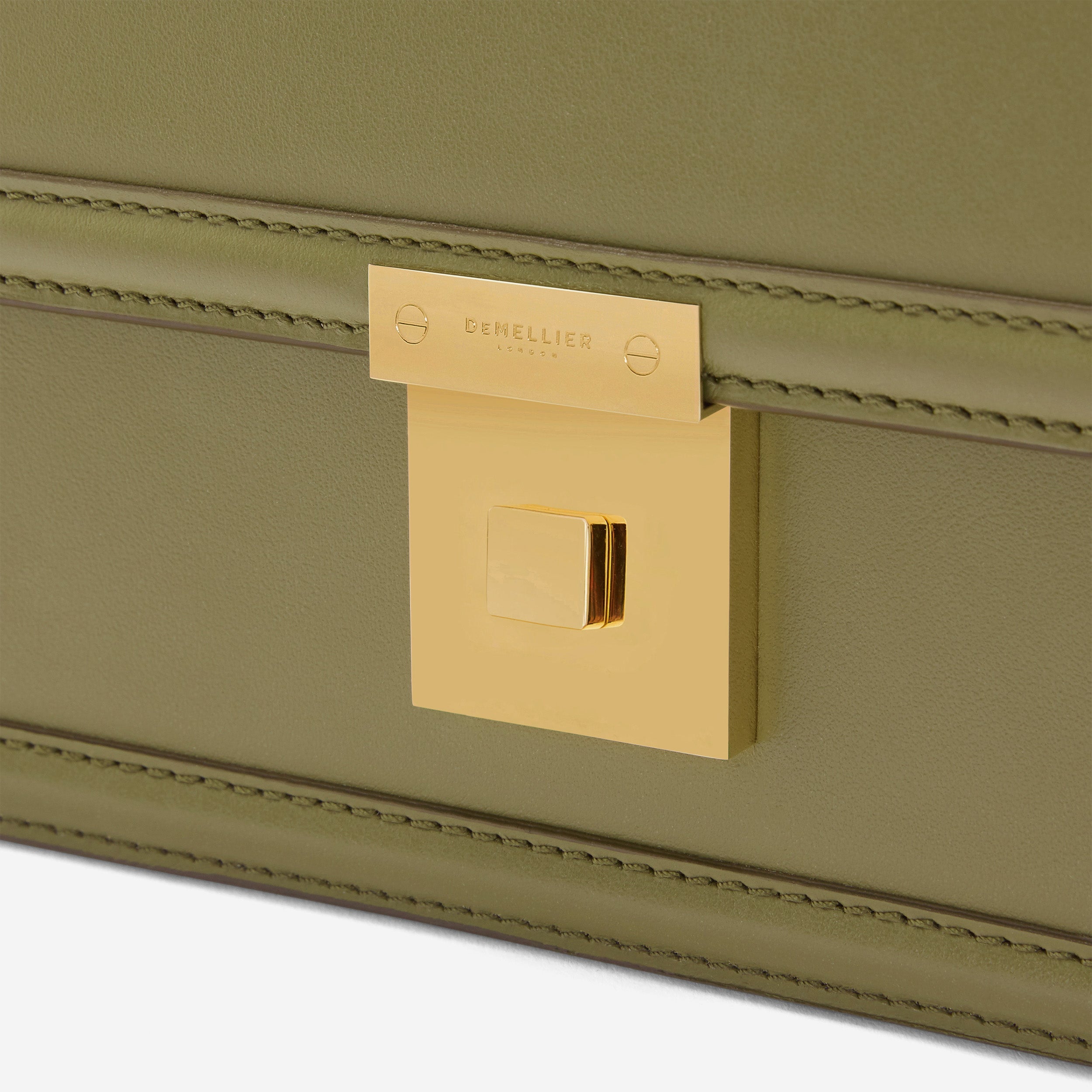 The Paris Crossbody - light olive smooth