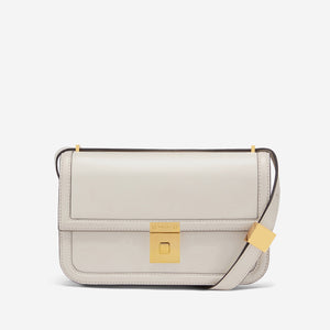 The Paris Crossbody - off-white smooth