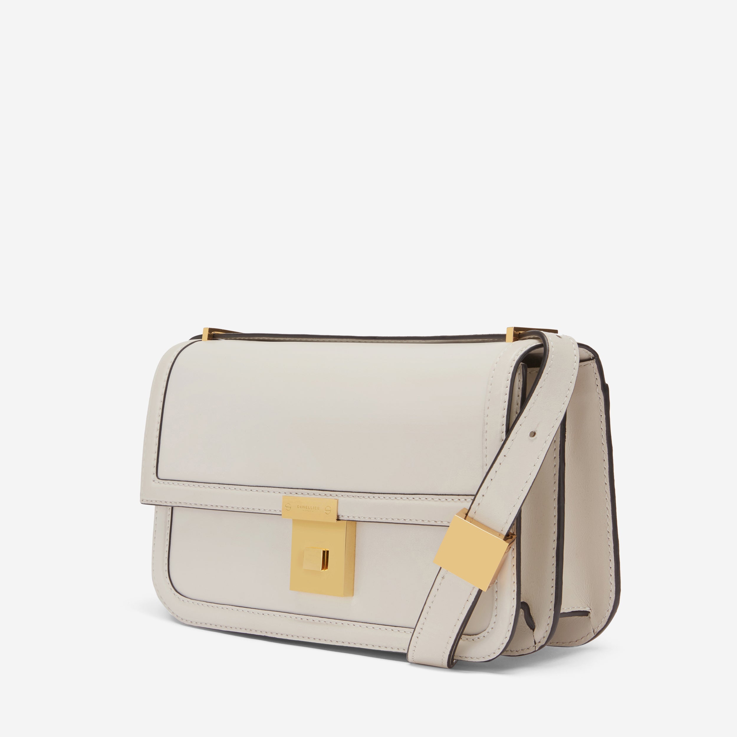 The Paris Crossbody - off-white smooth