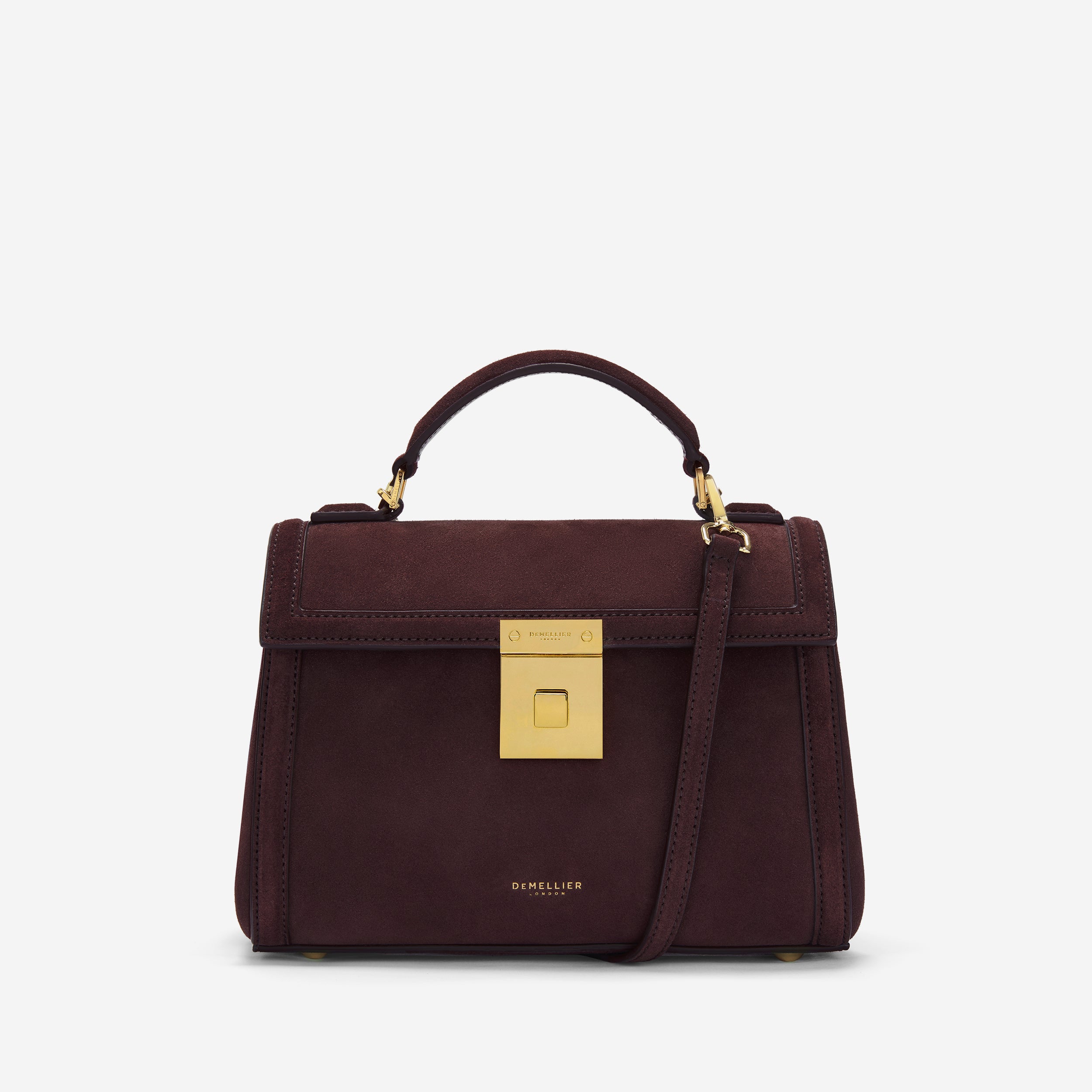 The Paris - burgundy suede