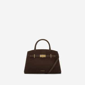The Small Hudson - mocha suede & mocha smooth