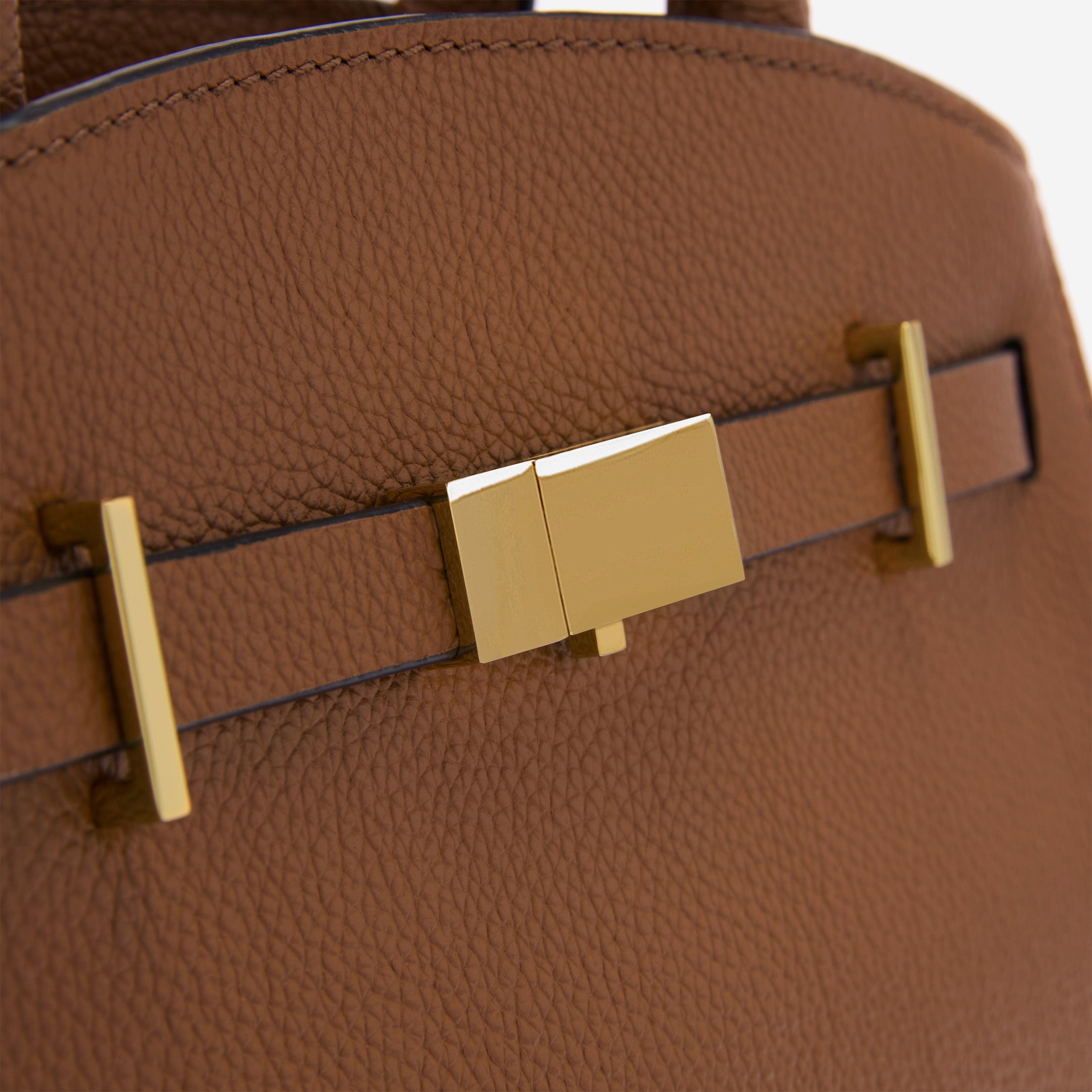 The Small Hudson - tan small grain