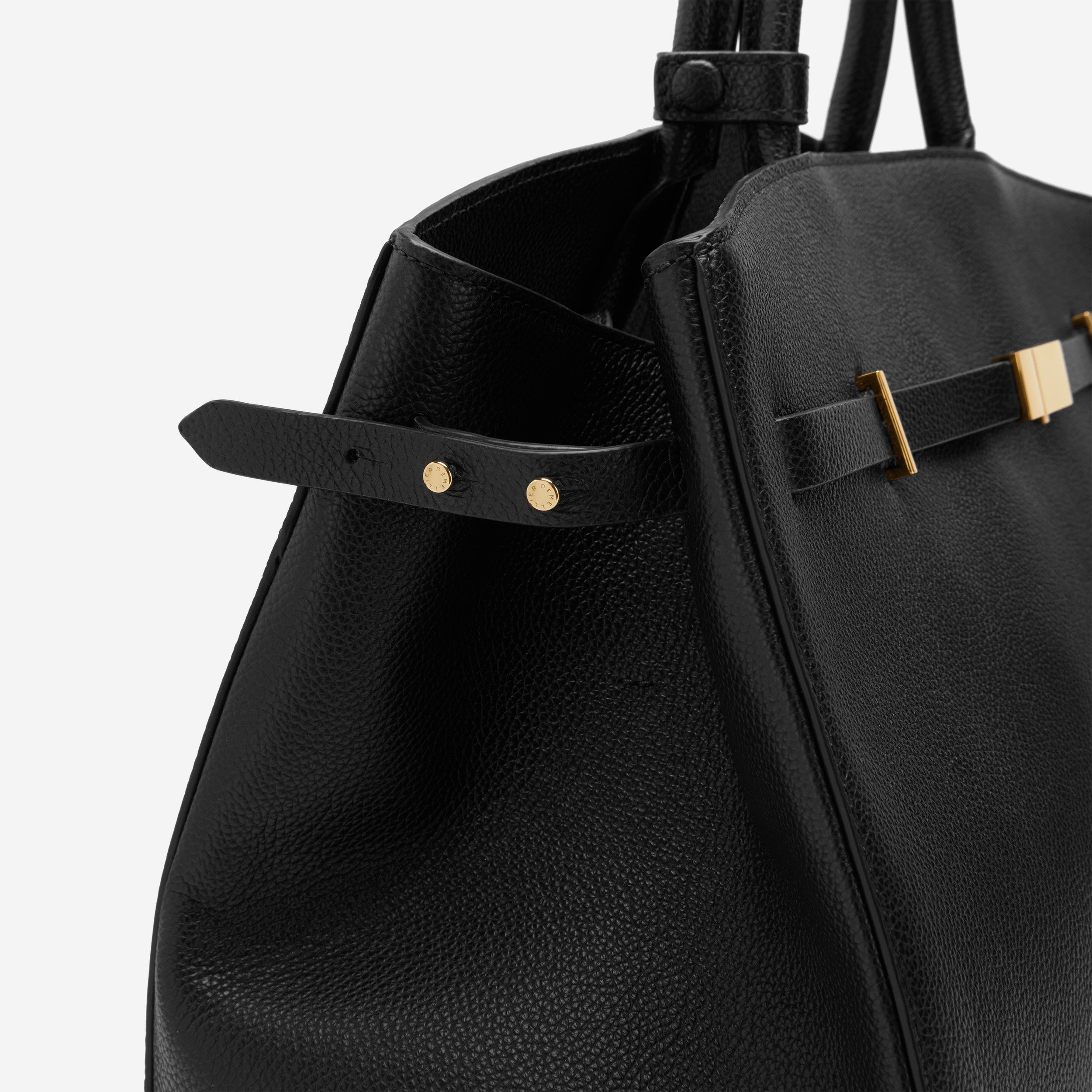 The Hudson - black small grain