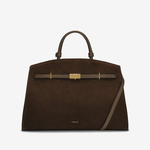 The Hudson - mocha suede & mocha smooth