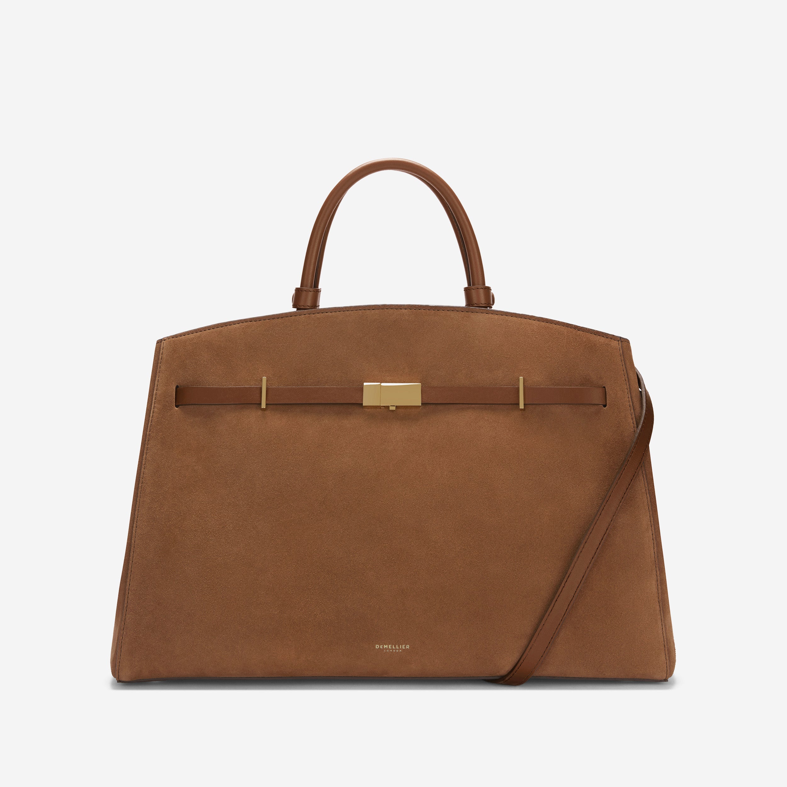 The Hudson - deep tan suede & tan smooth