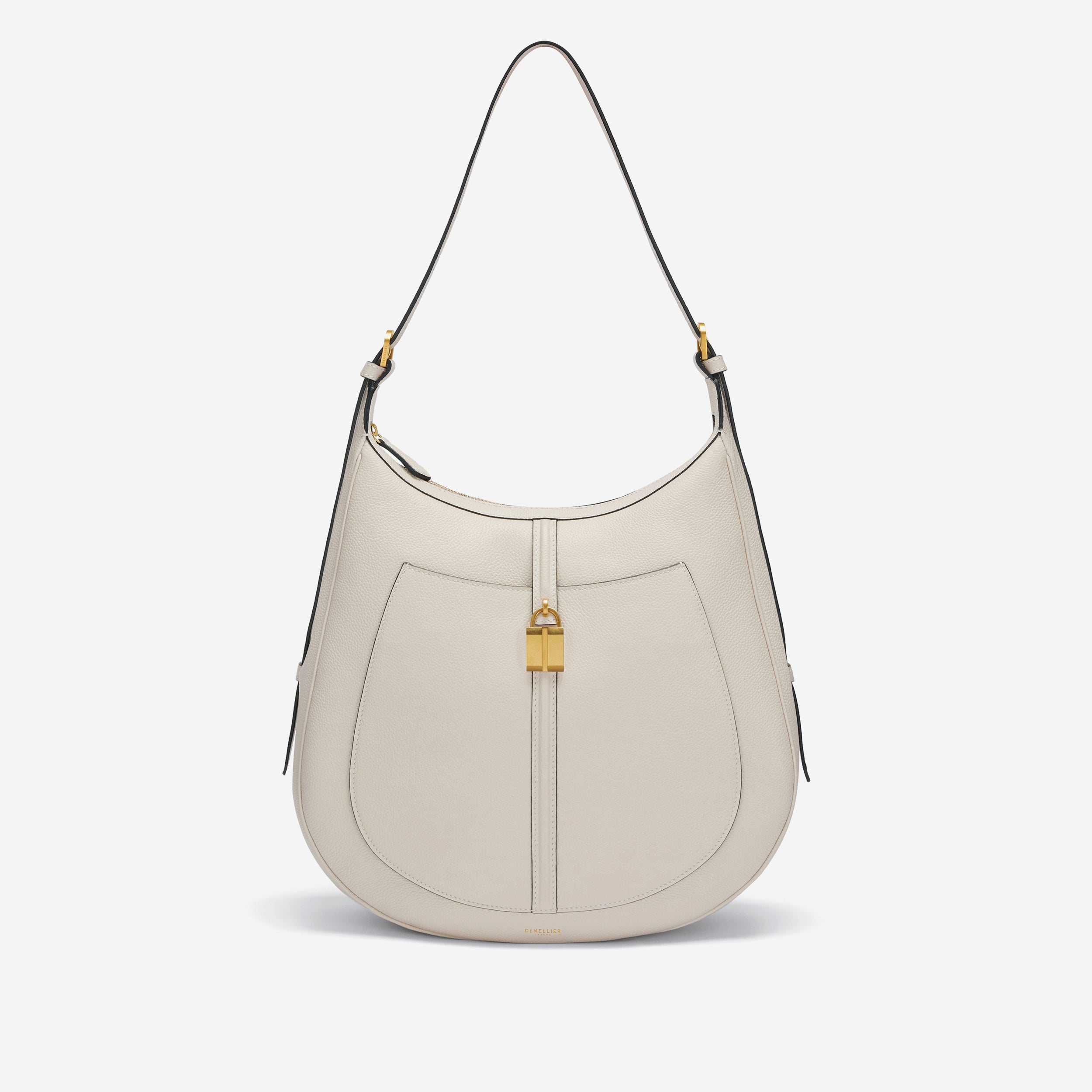The Siena Hobo - off-white small grain