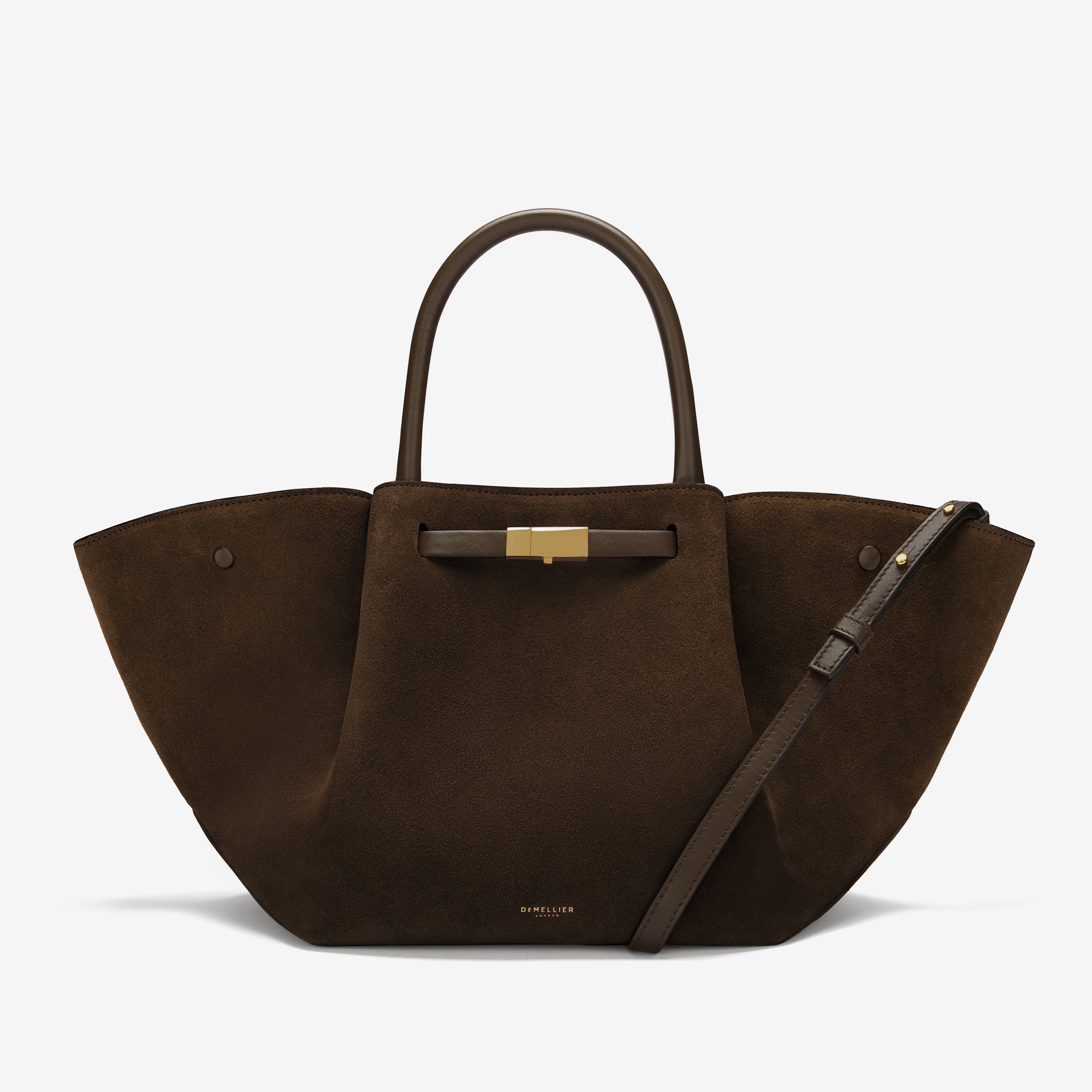 The Midi New York - mocha suede & mocha smooth