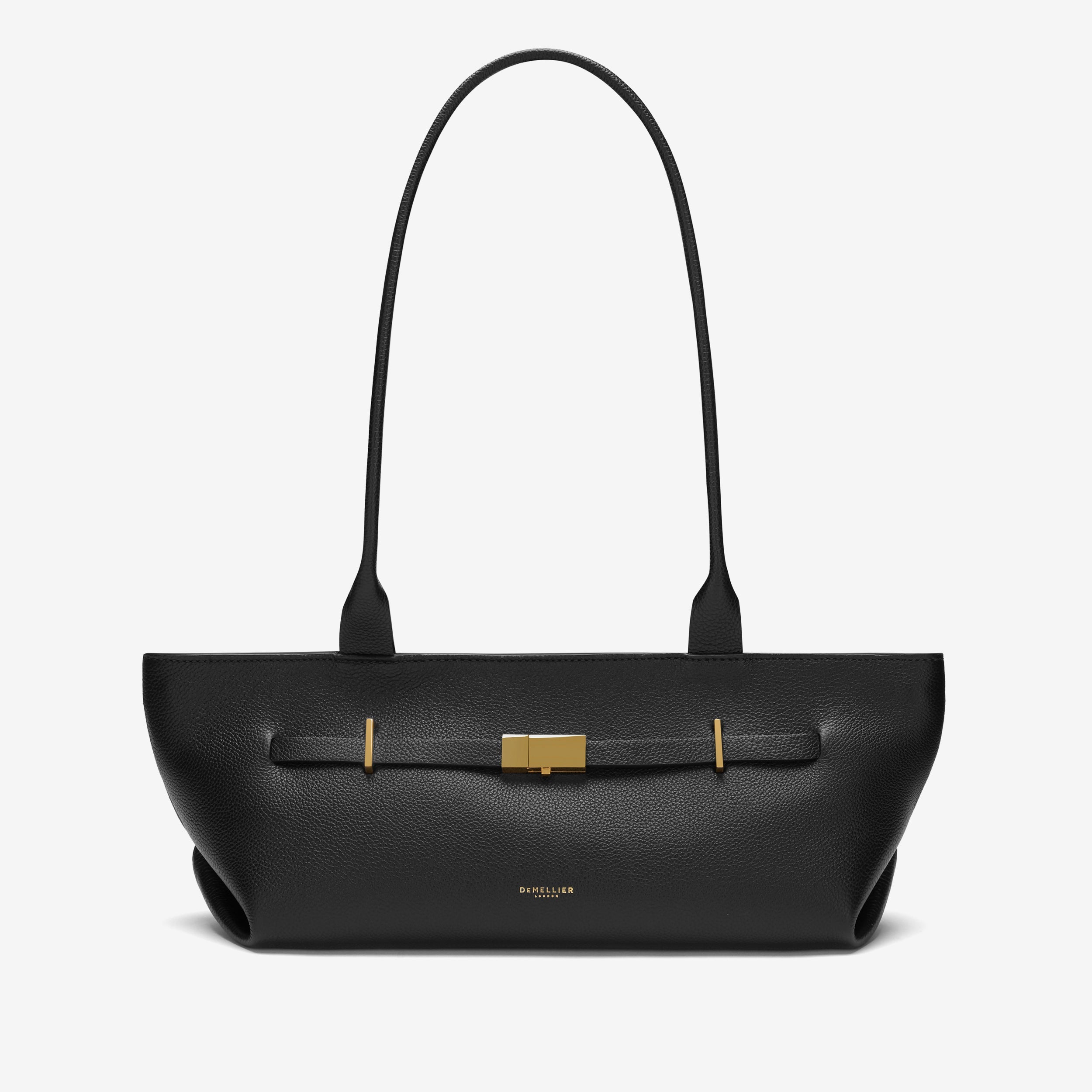 The New York Shoulder - black small grain