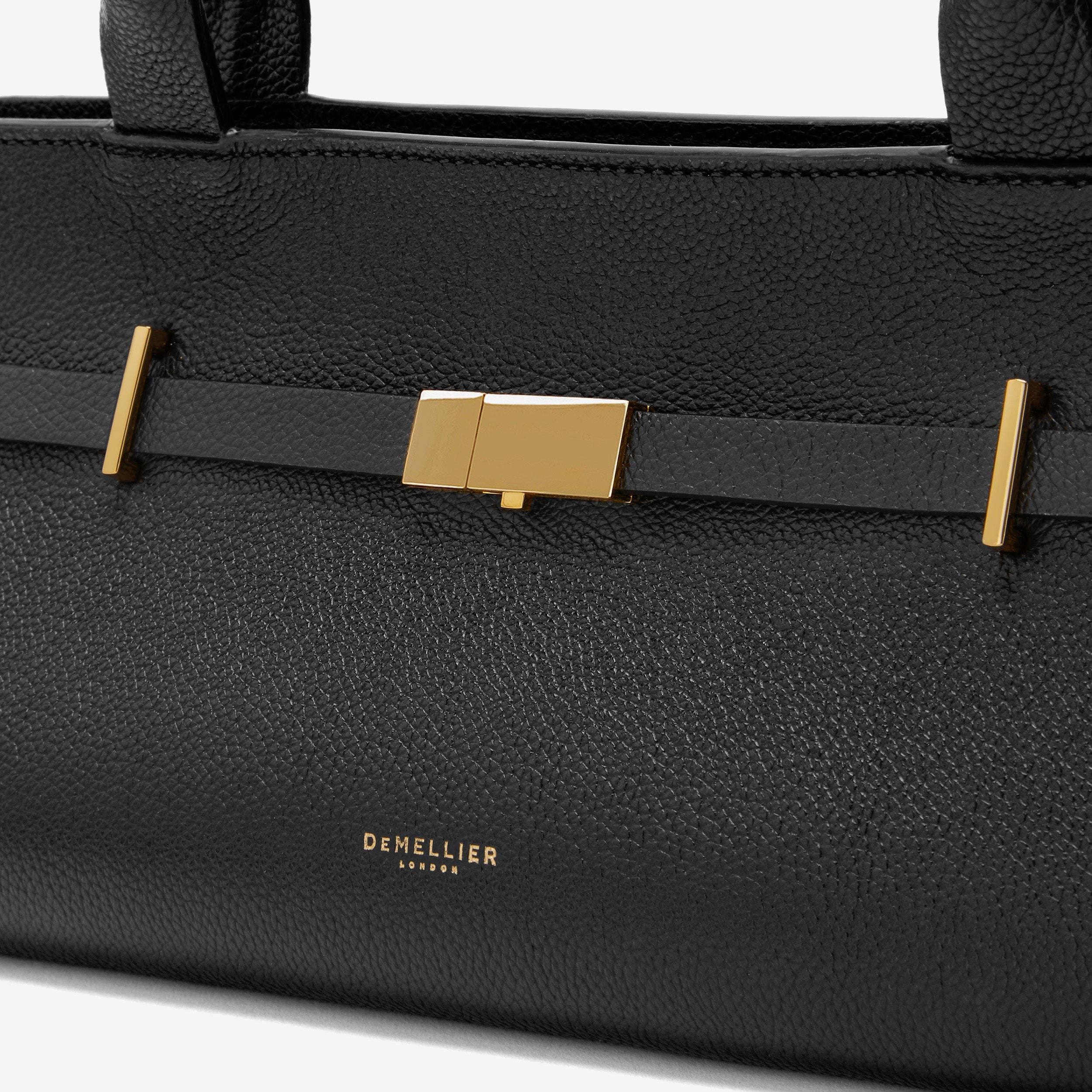 The New York Shoulder - black small grain