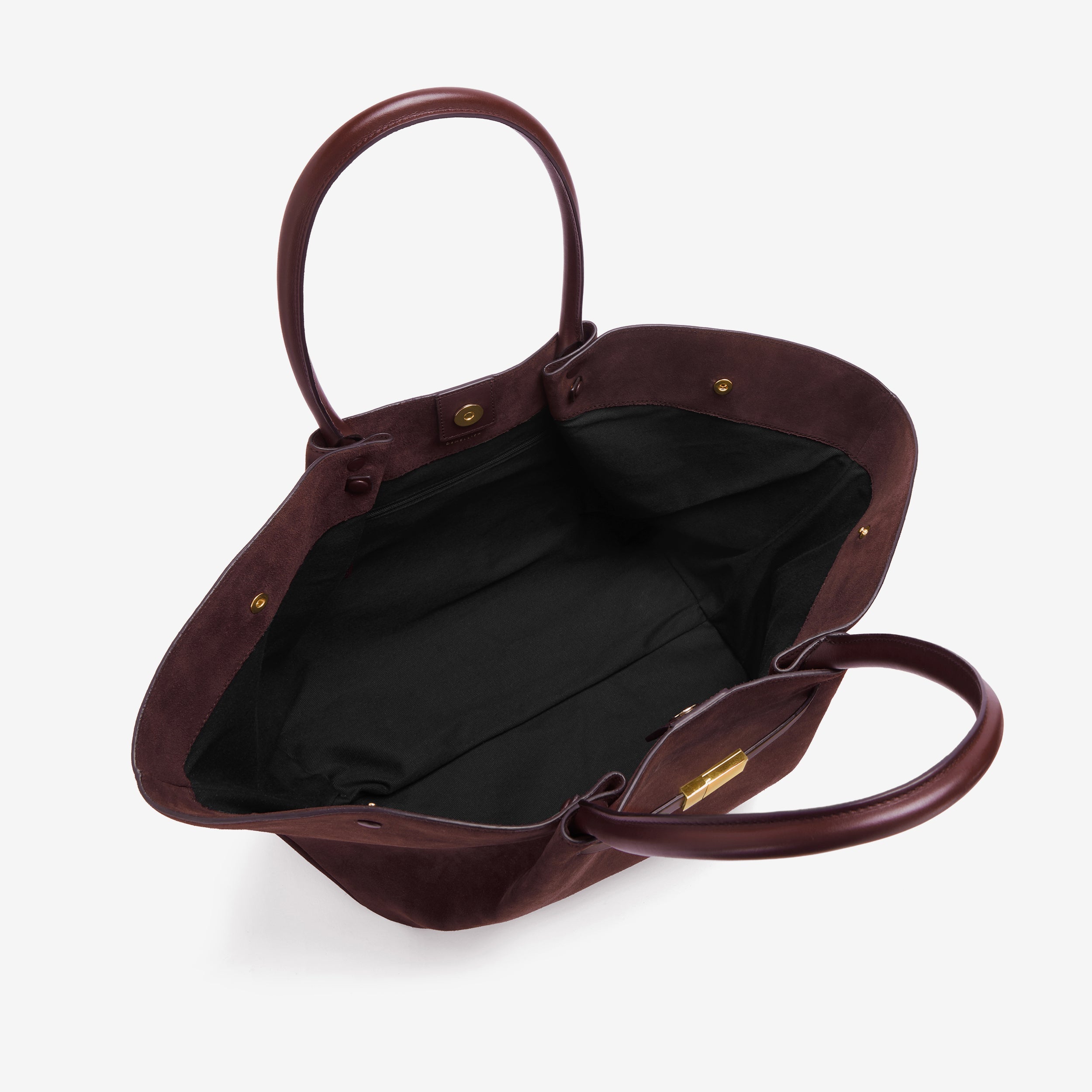 The New York - burgundy suede & burgundy smooth
