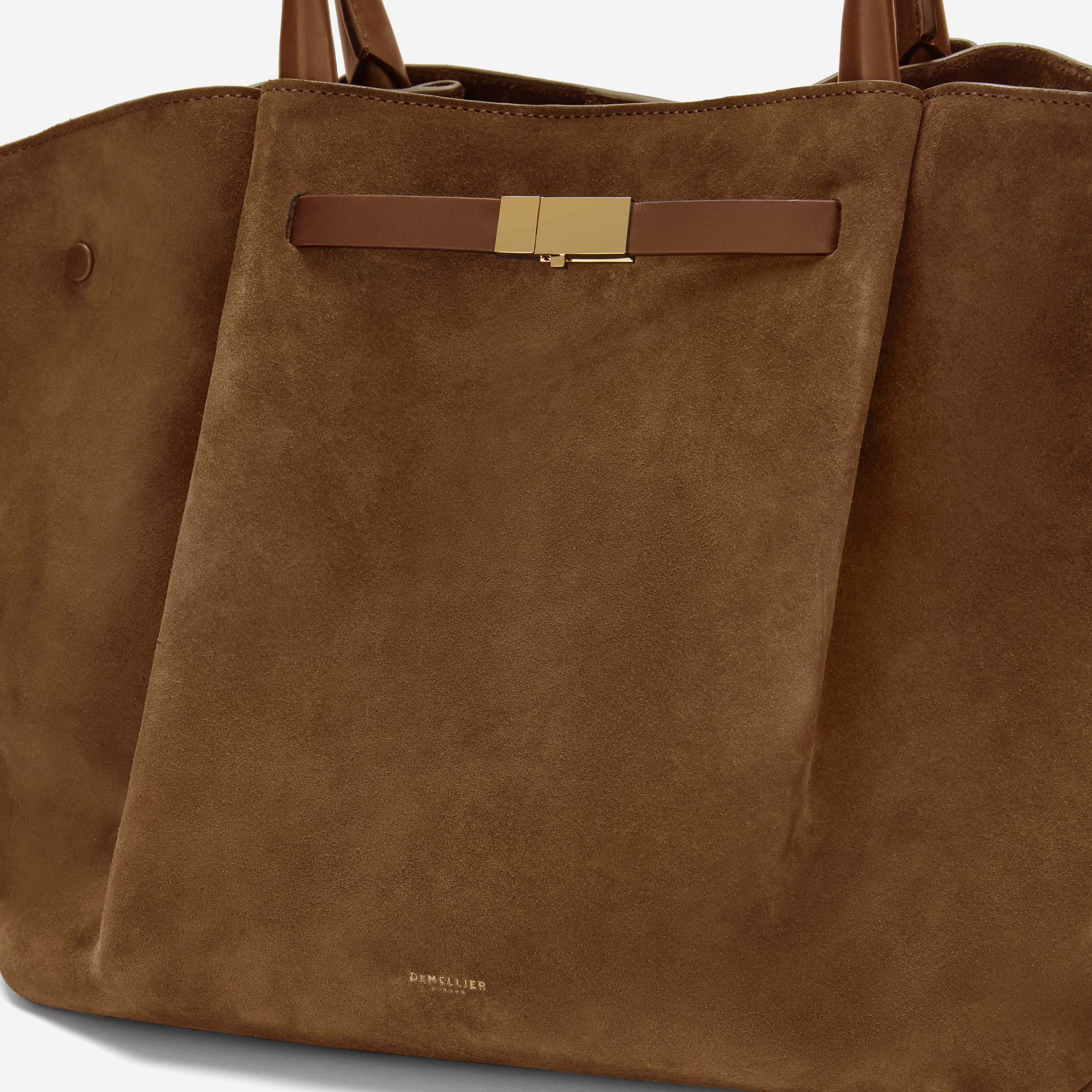 The New York - deep tan suede & tan smooth