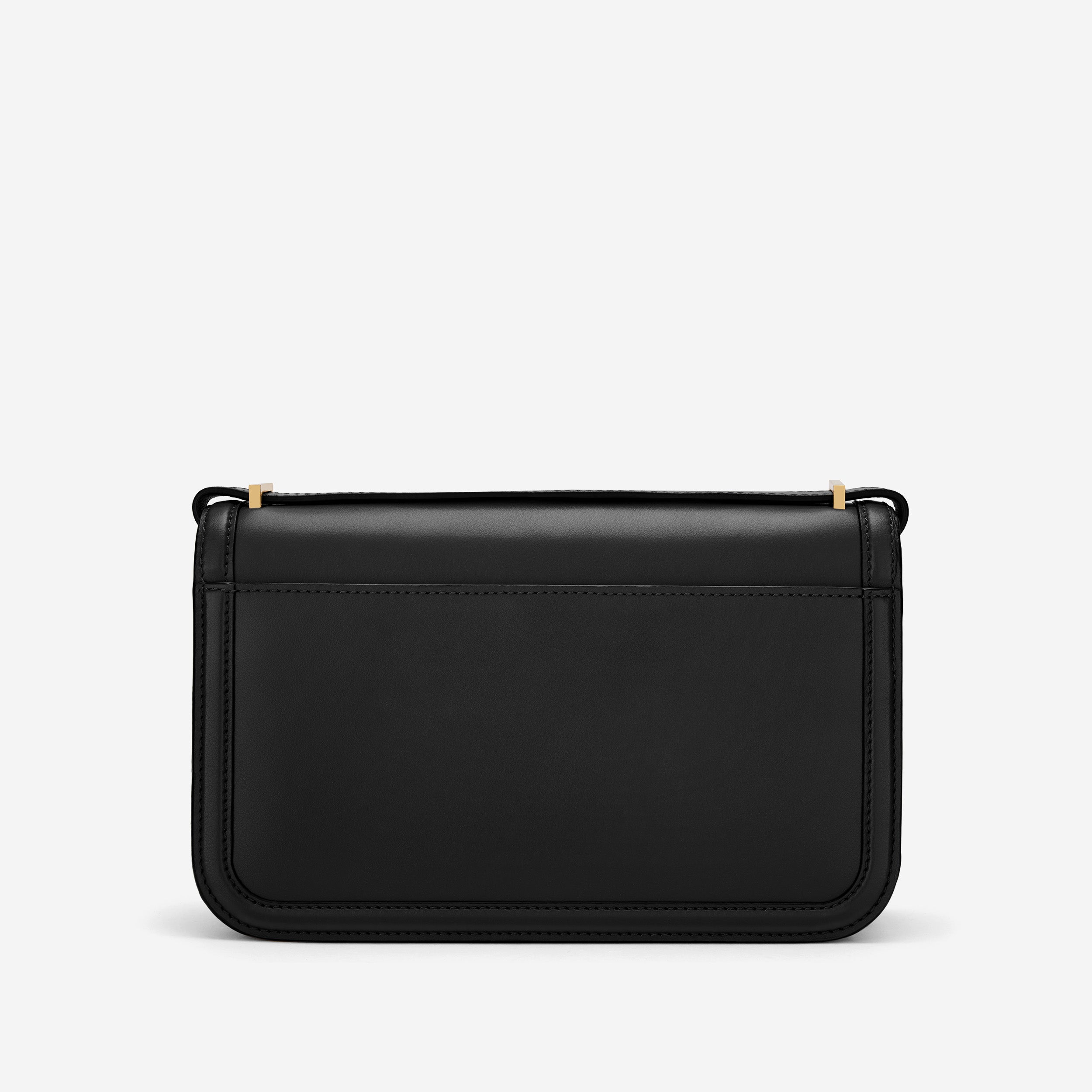 The Paris Crossbody - black smooth