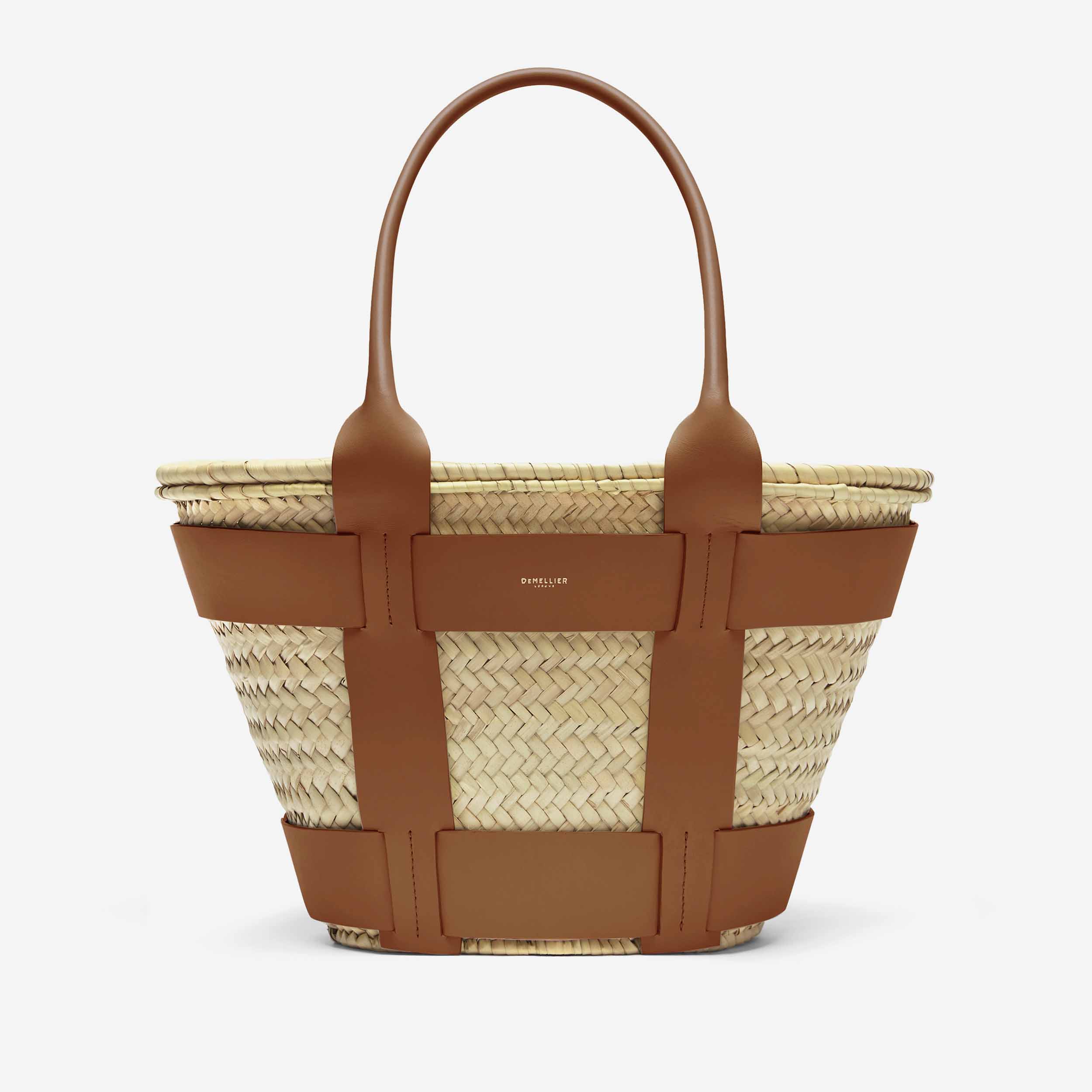 The Santorini - natural basket tan smooth